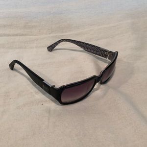 Coach sunglasses black gradient coach logo